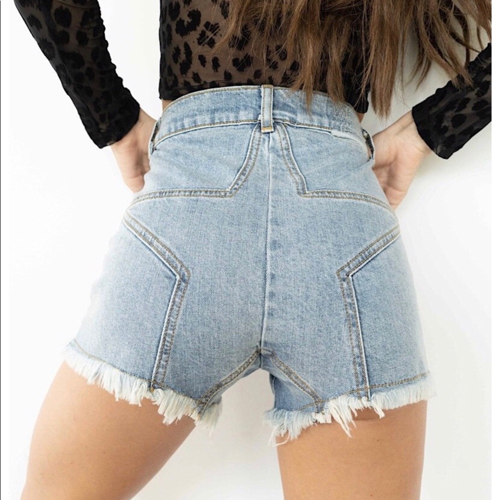 Revice denim shorts